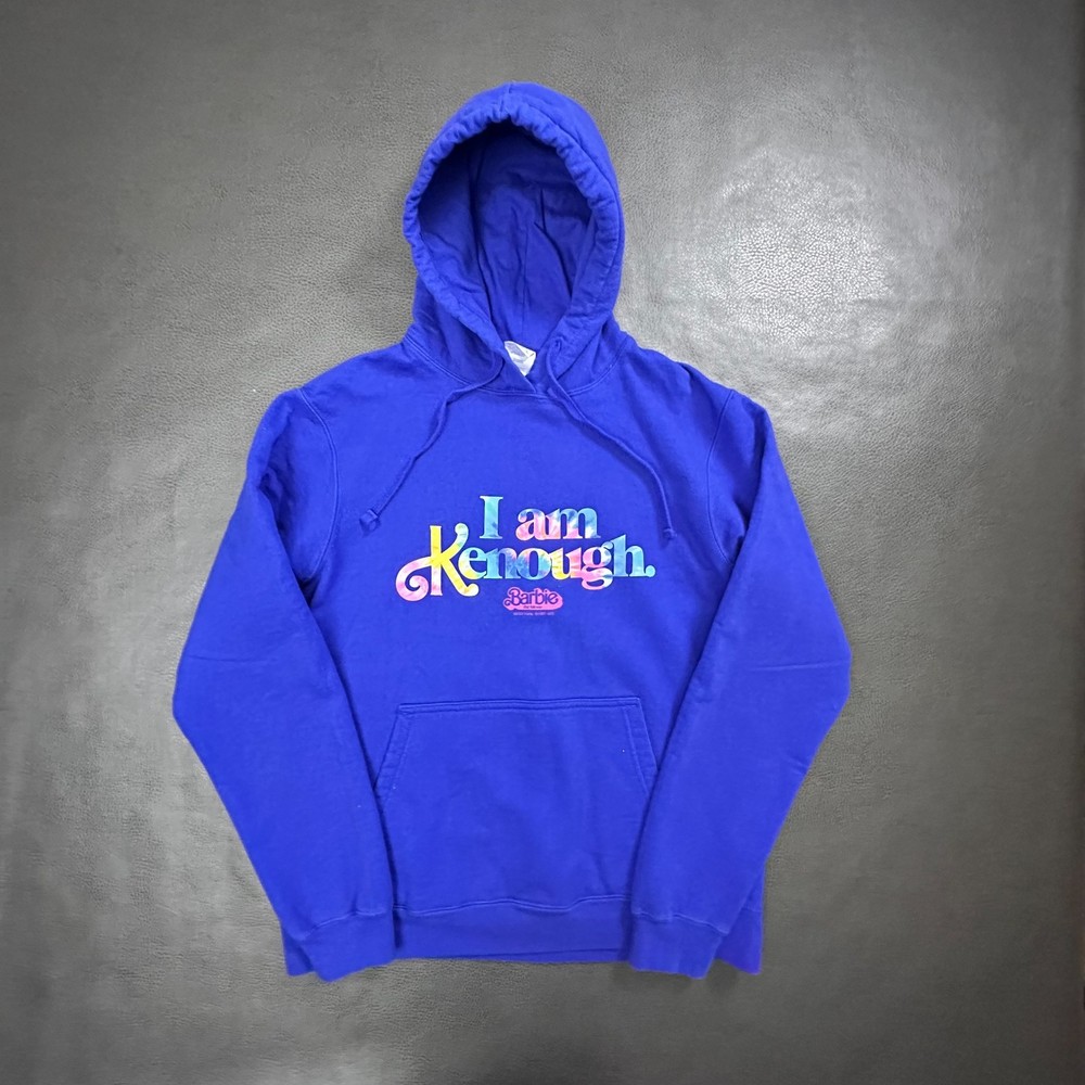 Barbie Movie Hoodie Adult Medium Blue Tie Dye Kenough Mattel Official Merch Ken