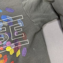 Vintage Y2K 00s Muse Band Zip Up Sweatshirt Sz Small Gray Promo A20