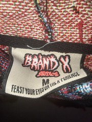 Brand X Studios Designer Brand Michael Jordan 3 Tapestry Pullover Hoodie Medium