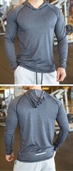 Men’s Hoodies Long Sleeve T-shirts Training Clothes Breathable Sports T – shirts
