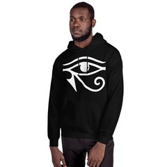 Eye of Horus Hoodie Egyptian Mythology streetwear graphic Egypt Gods protection