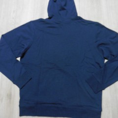 PETER MILLAR Mens M MEDIUM OASIS HOODIE NAVY BLUE PULLOVER SWEATSHIRT MF25K68
