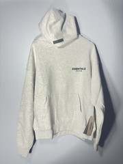 Size Small Light Oatmeal Fear of God ESSENTIALS Hoodie SS22