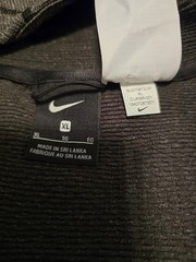 Nike Tech “Team Kenya” size XL Full Zip Fleece Hoodie Black.