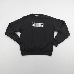 Champion Sweatshirt Mens Small Black Avengers Marvel Reverse Wave Pullover Crew