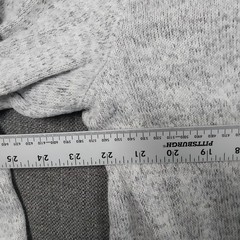 Quiksilver Men’s Keller sherpa Hoodie Light Heather Gray XL