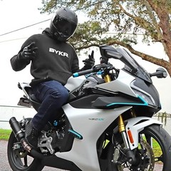 BYKR Motorcycle Hoodie For Men Women CE Armored Sweatshirt