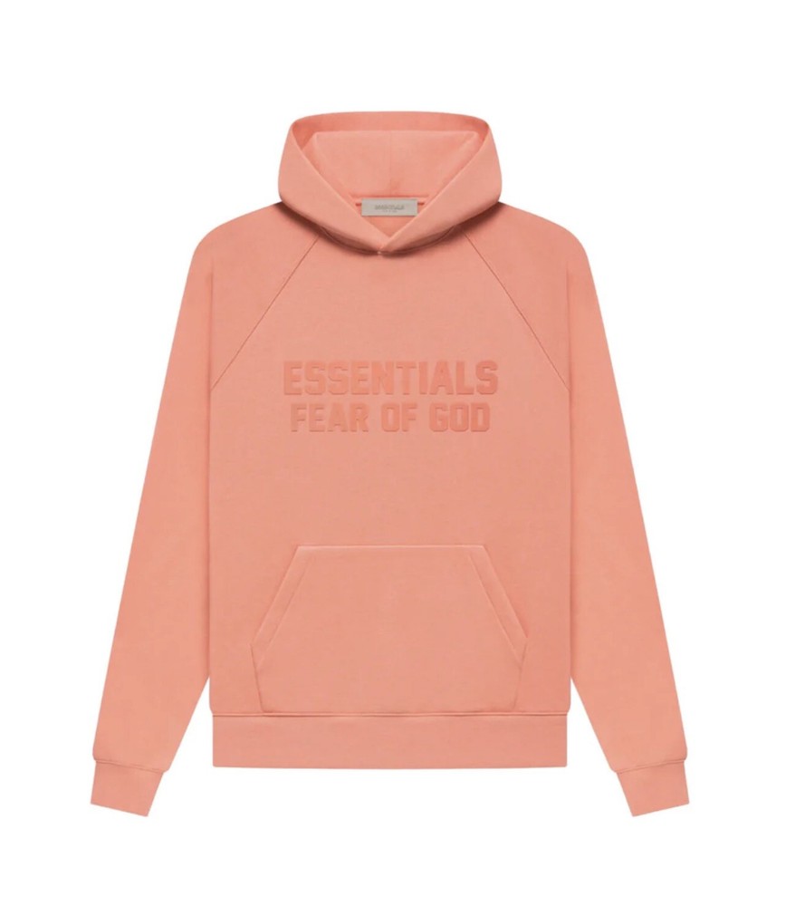 Fear Of God Essentials Coral Hoodie Size- S ✅✅ TRUSTED SELLER IN AUSTRALIA✅✅