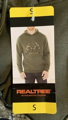 Realtree Men’s Hooded Hoodie Sweatshirt Forest Camo Army Green Size S/Small