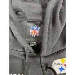 NFL Pittsburgh Steelers Hoodie Mens XL Black Yellow Sweatshirt Football
