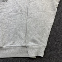 Gymshark GSLC Hoodie Med Gray Embroidered Gym Lifting Club Pullover Sweatshirt