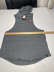 Under Armour Men’s Project Rock Payoff Sleeveless Cut Off Tank Top Hoodie Size S