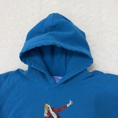 Anchorman Sweater Hoodie Mens XL Blue Ron Burgundy Big Deal Graphic Quote Fleece