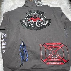 DC COMICS BATMAN BEYOND MENS HOODIE TERRY MCGINNIS, GOTHAM CITY, JOKER BOXLUNCH