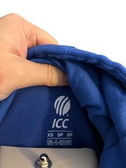 ICC World Test Championship Final 2023 Hoodie XS BNWOT Blue India Cricket-BOX7