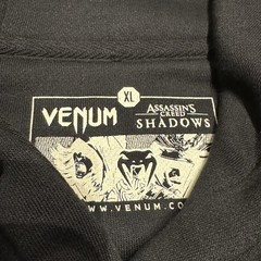 Venum x Assassin’s Creed Shadows Hoodie Black XL Yasuke Kanji Limited Collab