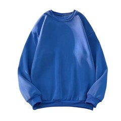 Plush Casual Wear Men O-Neck Sweatshirt Round Neck Design Ideal For Spring