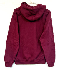 EUC Gildan Heavy Blend Long Sleeve Sweatshirt/Hoodie Burgundy , M Liberty Psych