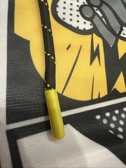 Drill Clothing Oh SNAP! Unisex Hoodie X-Large Yellow Black Comic Skater POP