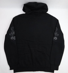 Dungeons & Dragons Hoodie Adult Large Embroidered Zip Jacket BoxLunch Black D&D