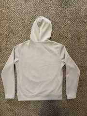 Adidas Men Essentials Gray Fleece Hoodie Size Small