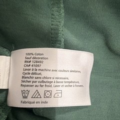 Greg Norman Men’s Green 1/4 Zip Cotton Knit Collared Sweatshirt Long Sleeve M
