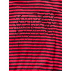 Sound & Fury Hoody 10 deep 10th division garment supply red black stripe XXL