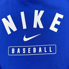 Nike Baseball Sweatshirt Mens Small Royal Blue Club Fleece Crewneck Pullover