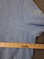 J Crew Mens Sweatshirt 2XL Tall Blue Reverse Weave Crew Heritage Modern Preppy