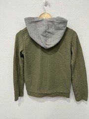 Billabong Green/Gray Hooded Full Zip Button Front Hoodie Men’s Regular S/P