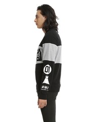 Fall Out Boy Manhead Panel Logo Sweatshirt Pullover Black Gray Men’s Size M