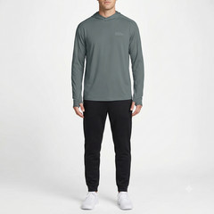 Eddie Bauer Mens Performance Hoodie UPF 50 Lightweight Stretch S M L XL 2XL 3XL