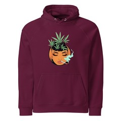 New stylish unisex eco raglan hoodie
