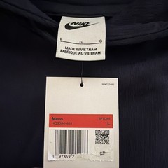 Men’s NIKE NSW CLUB ASTRONAUT GRAPHIC PULLOVER HOODIE Navy Size L MSRP $75 New