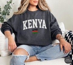 Kenya Sweatshirt Travel Unisex Kenya Trip Sweater Gift Tee