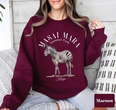 Masai Mara National Park Unisex Sweatshirt Travel Kenya Trip Sweater Gift Tee