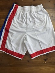 Brooklyn Nets New Jersey Nets White Throwback Nike Shorts Size Medium NWT