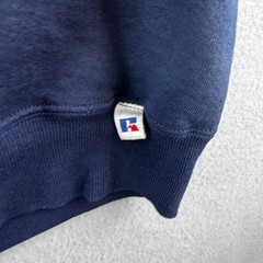 Vintage Russell Athletic Sweatshirt Mens XL Color Block Crewneck 90s USA Made