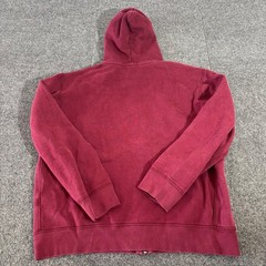 Polo Ralph Lauren Mens XL Full Zip Hoodie Burgundy Red Thermal Lined Fleece