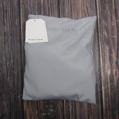 Cozy Earth Sweatshirt Mens 2XL Blue Pullover Lightweight Breathable Logo