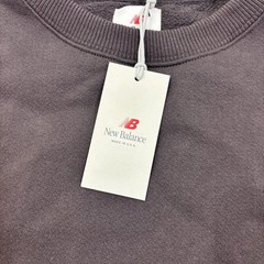 New Balance Made in USA Core Crewneck Sweatshirt SZ Large Dk Brown-red