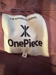 OnePiece light weight full body cotton jersey sweatsuit.