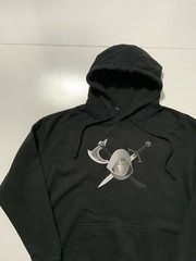 Ubisoft Assassins Creed Video Game Black Fleece Graphic Pullover Promo Hoodie