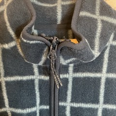 Goodfellow & Co 1/4 Zip Sweatshirt Men’s Collared Blue Checkered Size XL