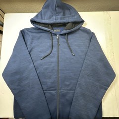Steve’s Jeans Mens Full Zip Hoodie Sweatshirt Blue Large #0785