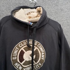G-Unit Hoodie Mens 4XB Black Ecko Unltd Sweatshirt Y2K Vintage Hip Hop 90s