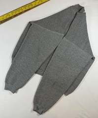 Mens M Gold Tag Russell Sweatshirt Crewneck Cotton Rayon Boxy Vintage Blank Gray