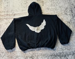 Yeezy GAP x Balenciaga Dove Hoodie Washed Black size/S-L Unreleased COA &Receipt