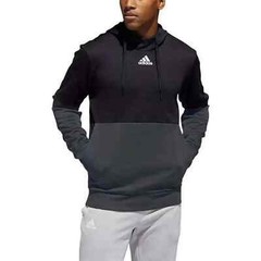 Adidas Men’s Team Issue Pullover Hoody – Black FQ0155/Maroon FQ0163