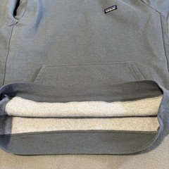 Patagonia Uprisal Hoodie Mens XL Gray Regular Fit Pullover Fleece 39621 Logo